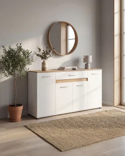 Aparador VOLOS com 4 portas e 1 gaveta