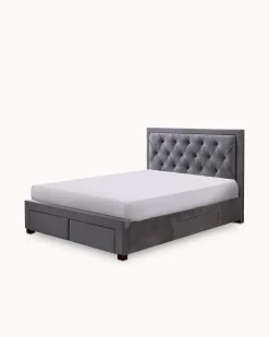 Cama de casal BIA com 4 gavetas