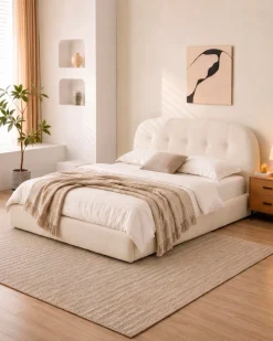 Cama de casal elevatória CELINE