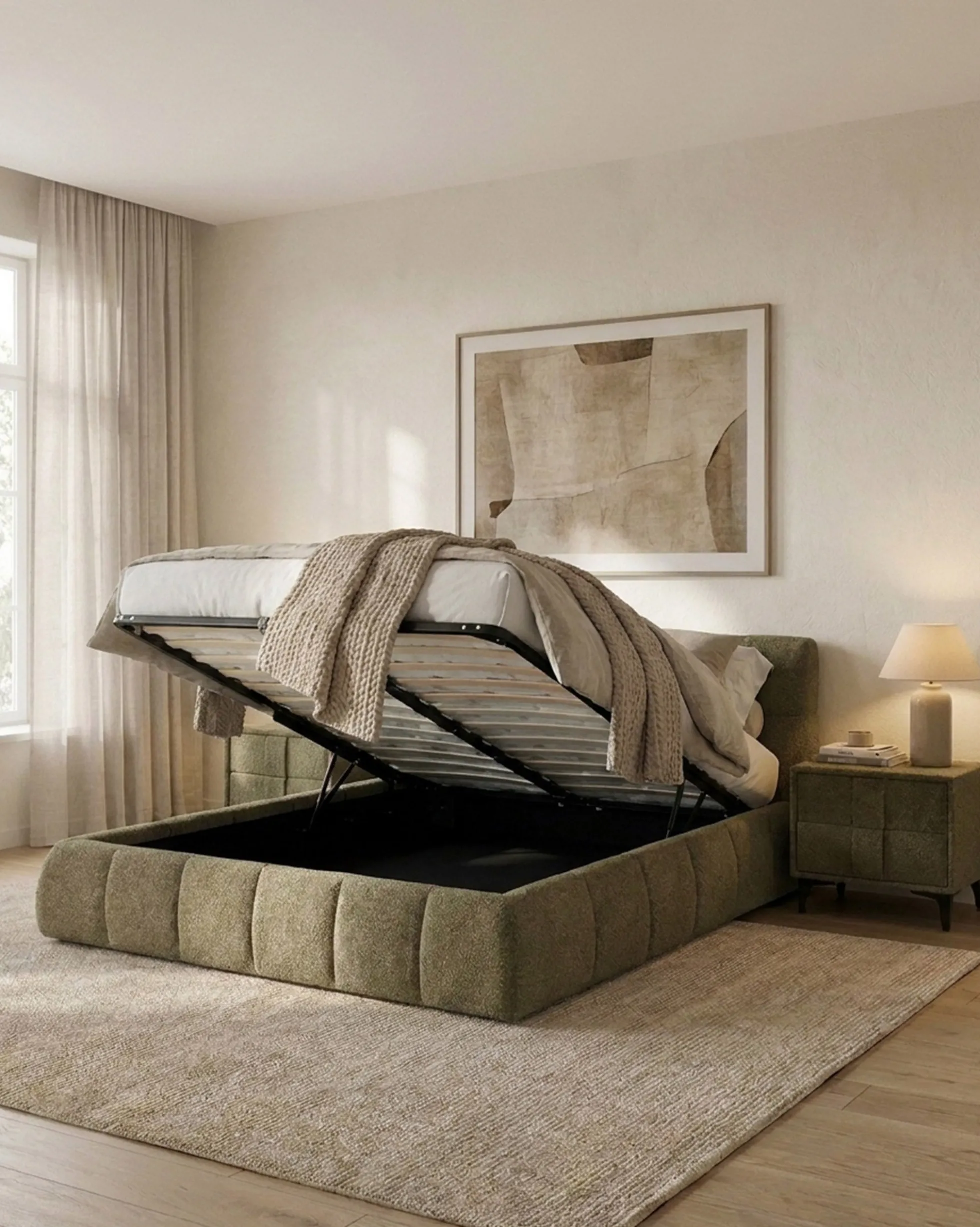 Cama de casal elevatória NEWCASTLE