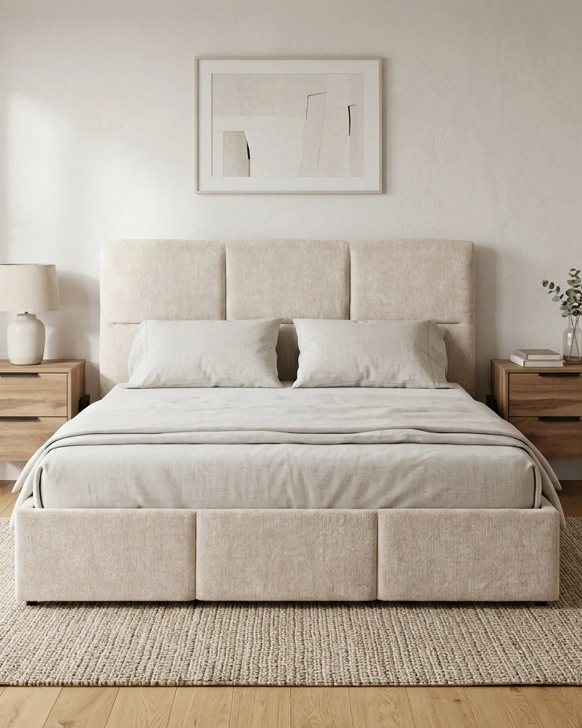 Cama de Casal MATCHA com gavetas