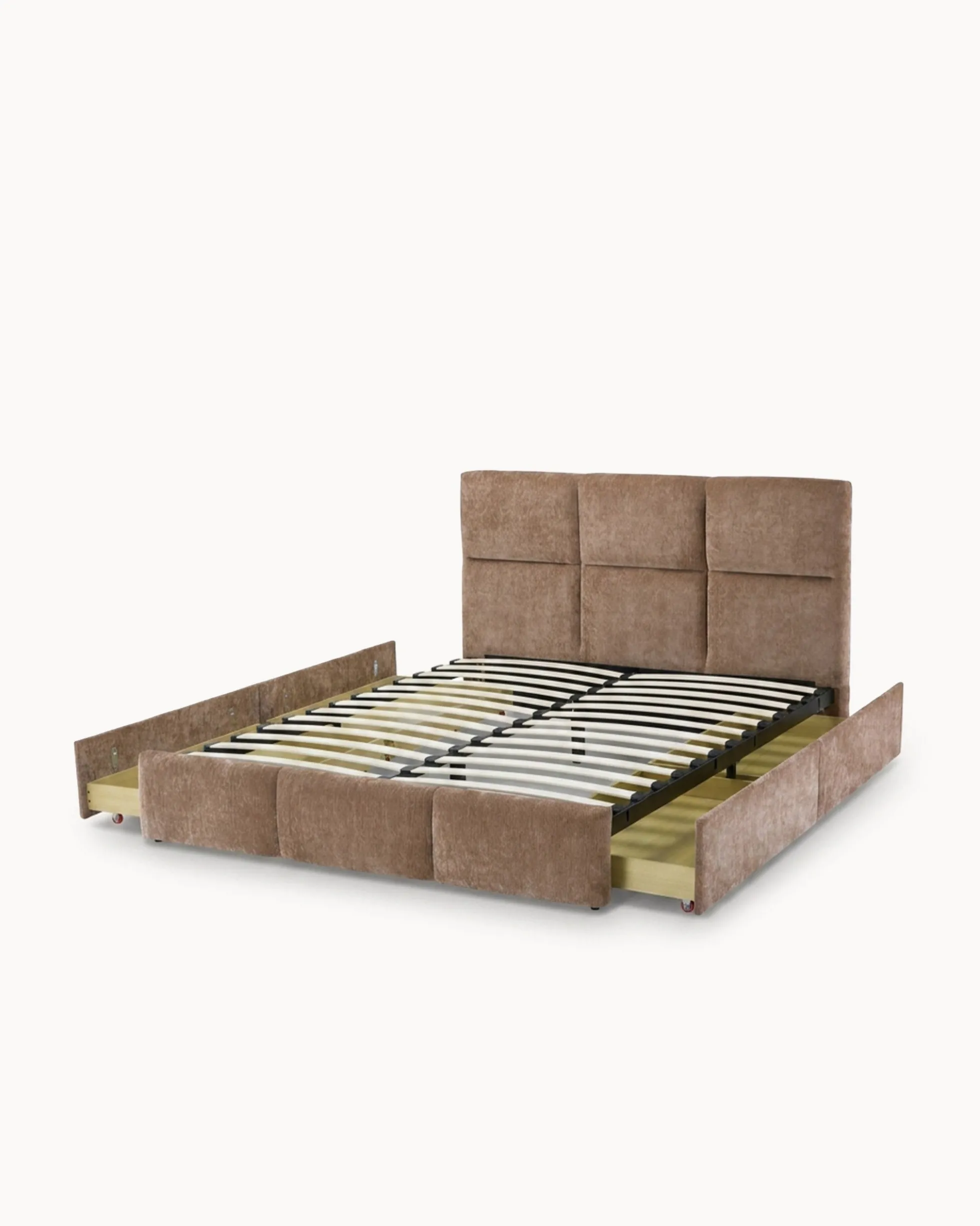 Cama de Casal MATCHA com gavetas