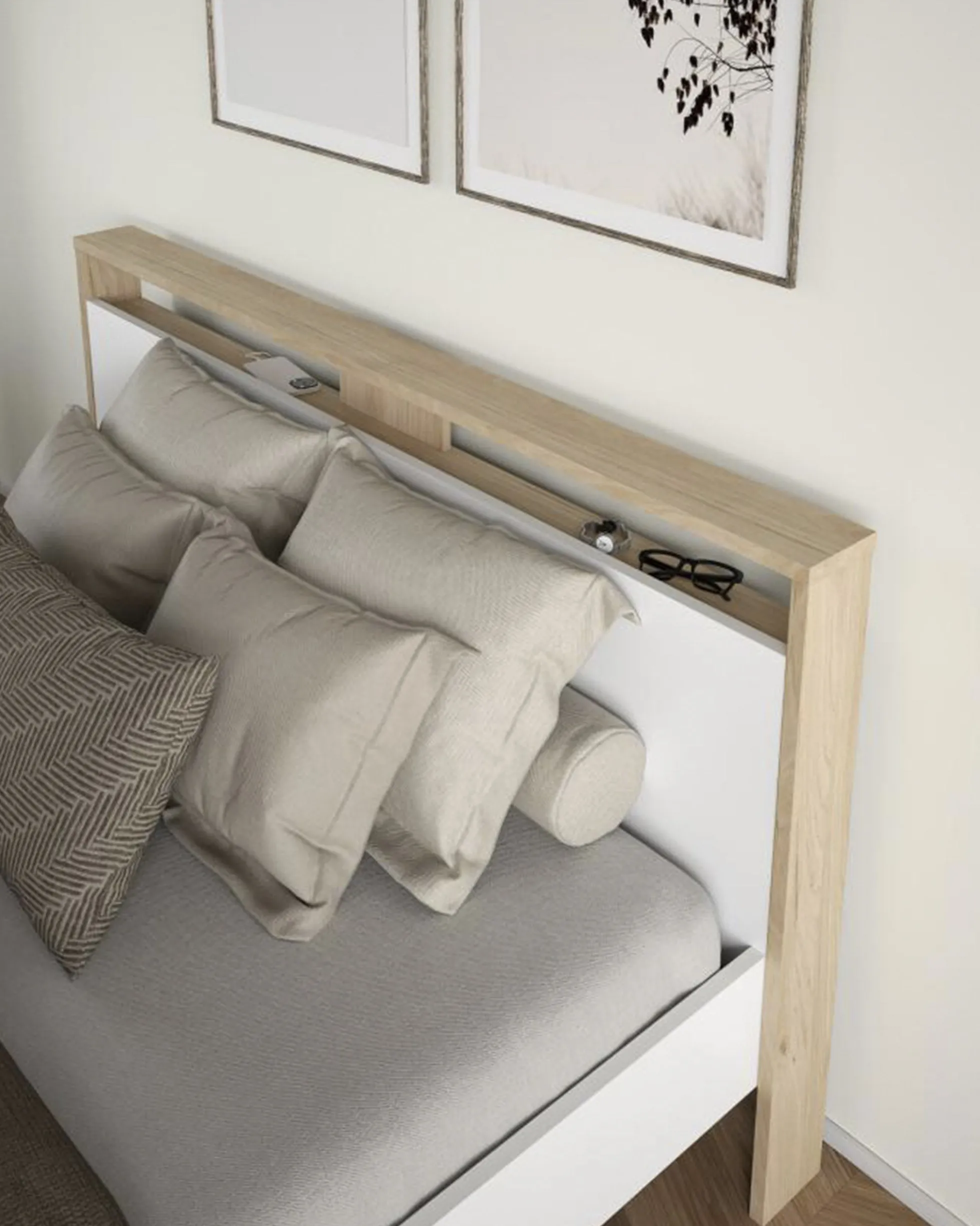 Cama de casal NEXT