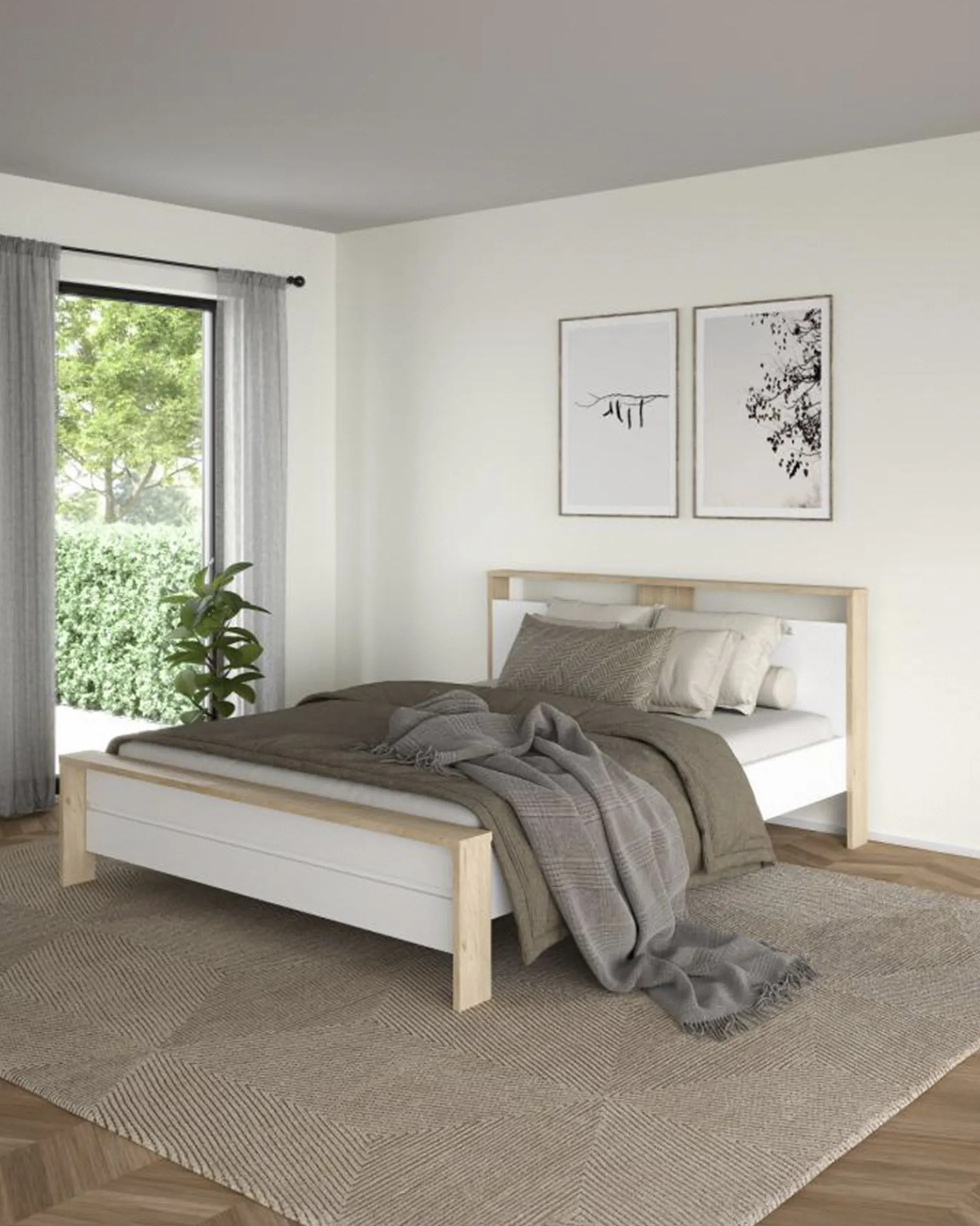 Cama de casal NEXT