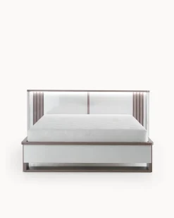 Cama de casal PESARO com LED