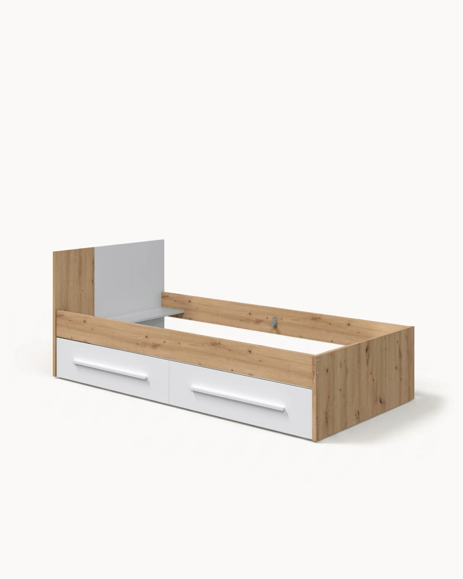 Cama de solteiro NOA com gavetas