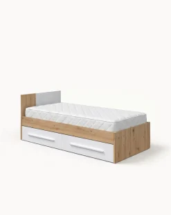 Cama de solteiro NOA com gavetas