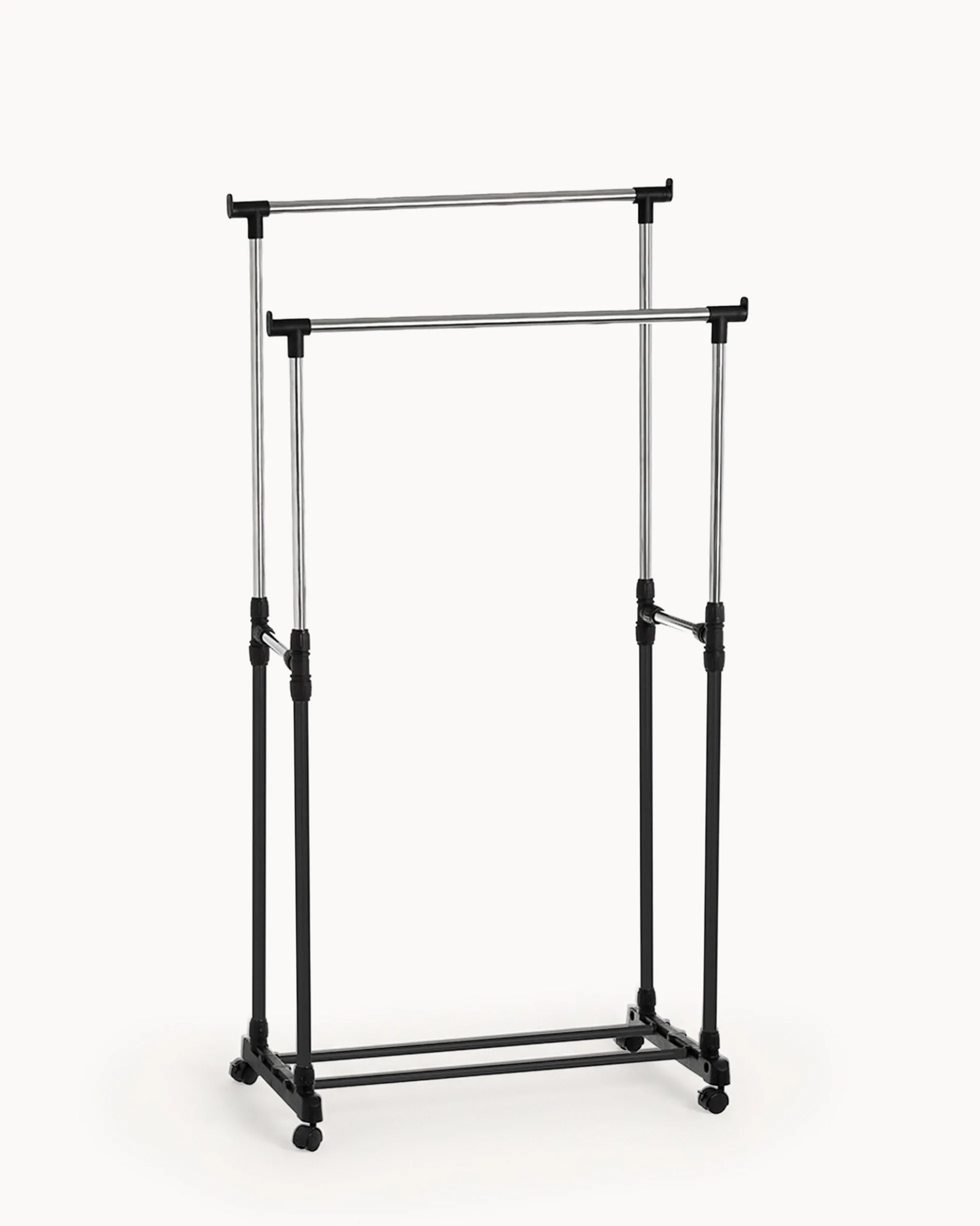 Charriot duplo extensível (90-155cm) com rodas
