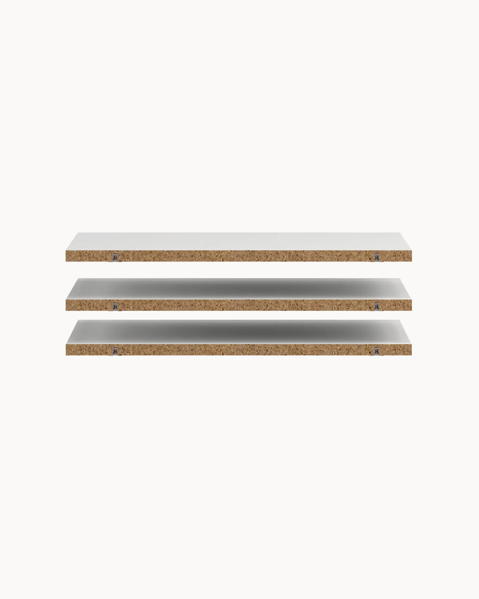 Conjunto de 3 prateleiras CASE