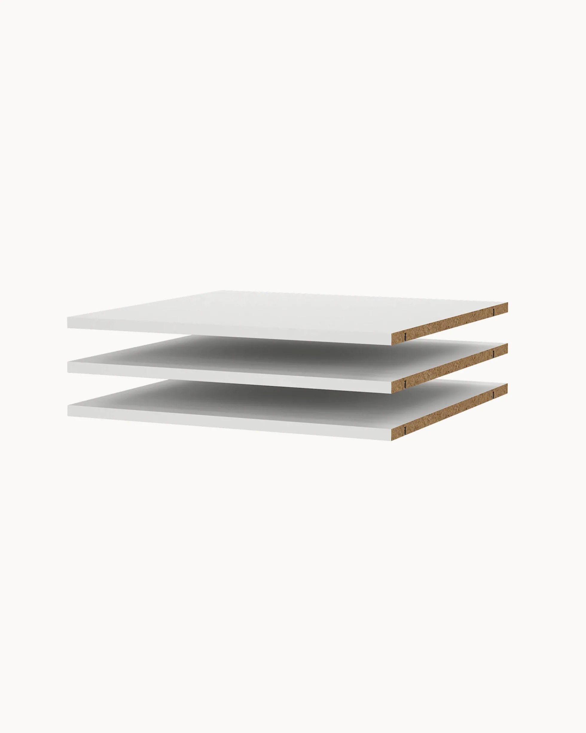 Conjunto de 3 prateleiras CASE