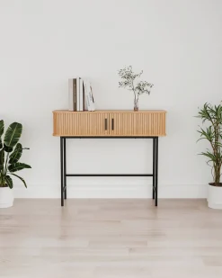 Consola KAJSA com 2 portas deslizantes