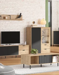 Elemento bar VANDEA com 2 portas e 2 gavetas