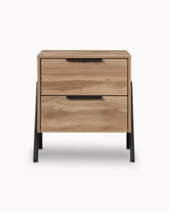 Mesa de cabeceira MILANO com 2 gavetas
