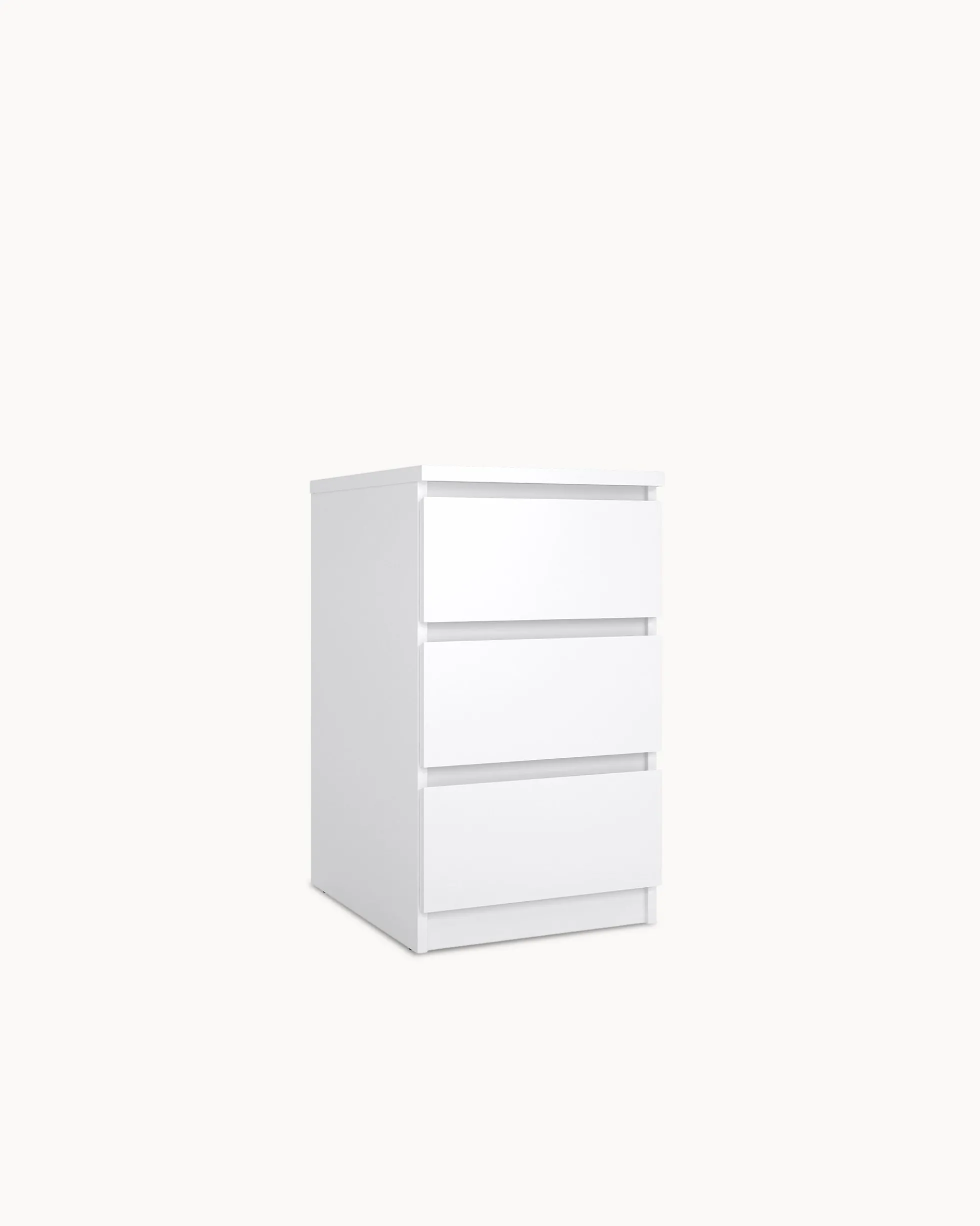 Mesa de cabeceira NEW MATRIX SHINY 3 gavetas