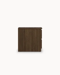 Mesa de cabeceira NEW MATRIX SHINY com 2 gavetas