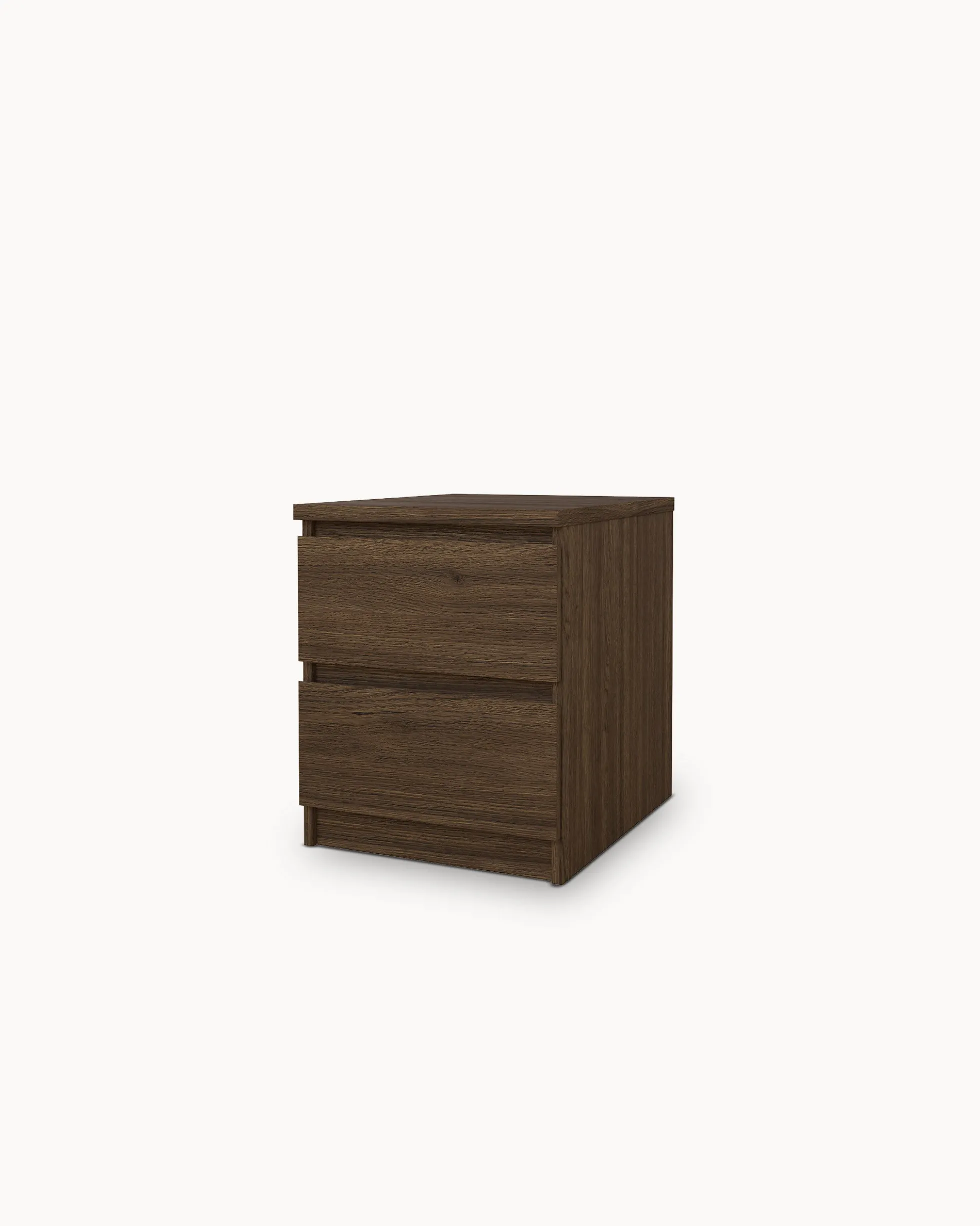 Mesa de cabeceira NEW MATRIX SHINY com 2 gavetas