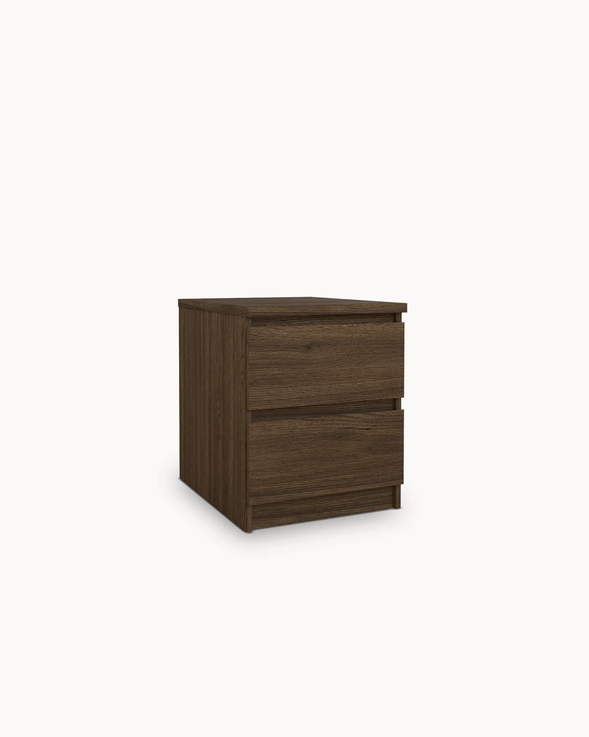 Mesa de cabeceira NEW MATRIX SHINY com 2 gavetas