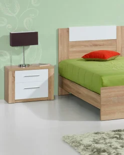 Mesa de cabeceira PARIS 2 gavetas