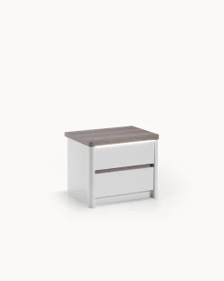 Mesa de cabeceira PESARO com LED