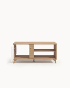 Mesa de centro BRETAGNA com 2 portas