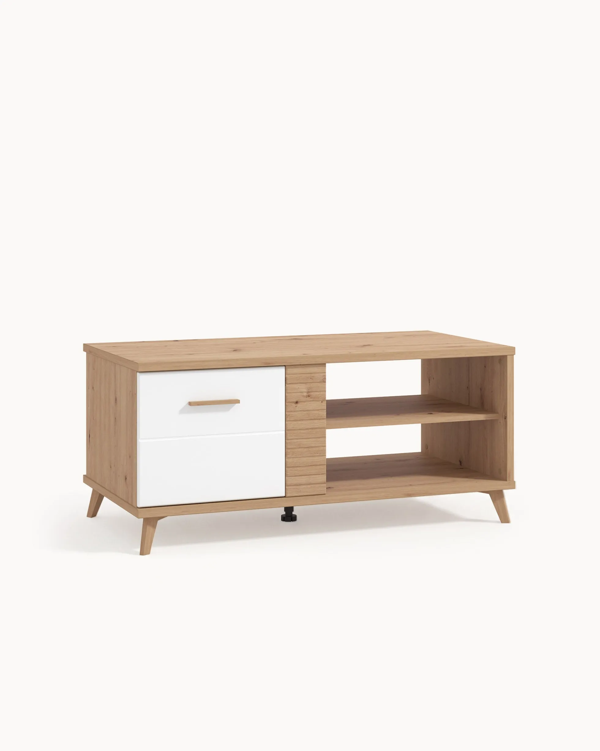 Mesa de centro BRETAGNA com 2 portas