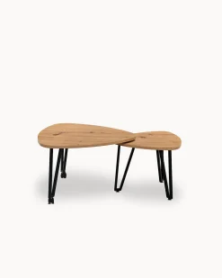 Mesa de centro CAROLINE giratória