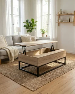 Mesa de centro elevatória CHINO