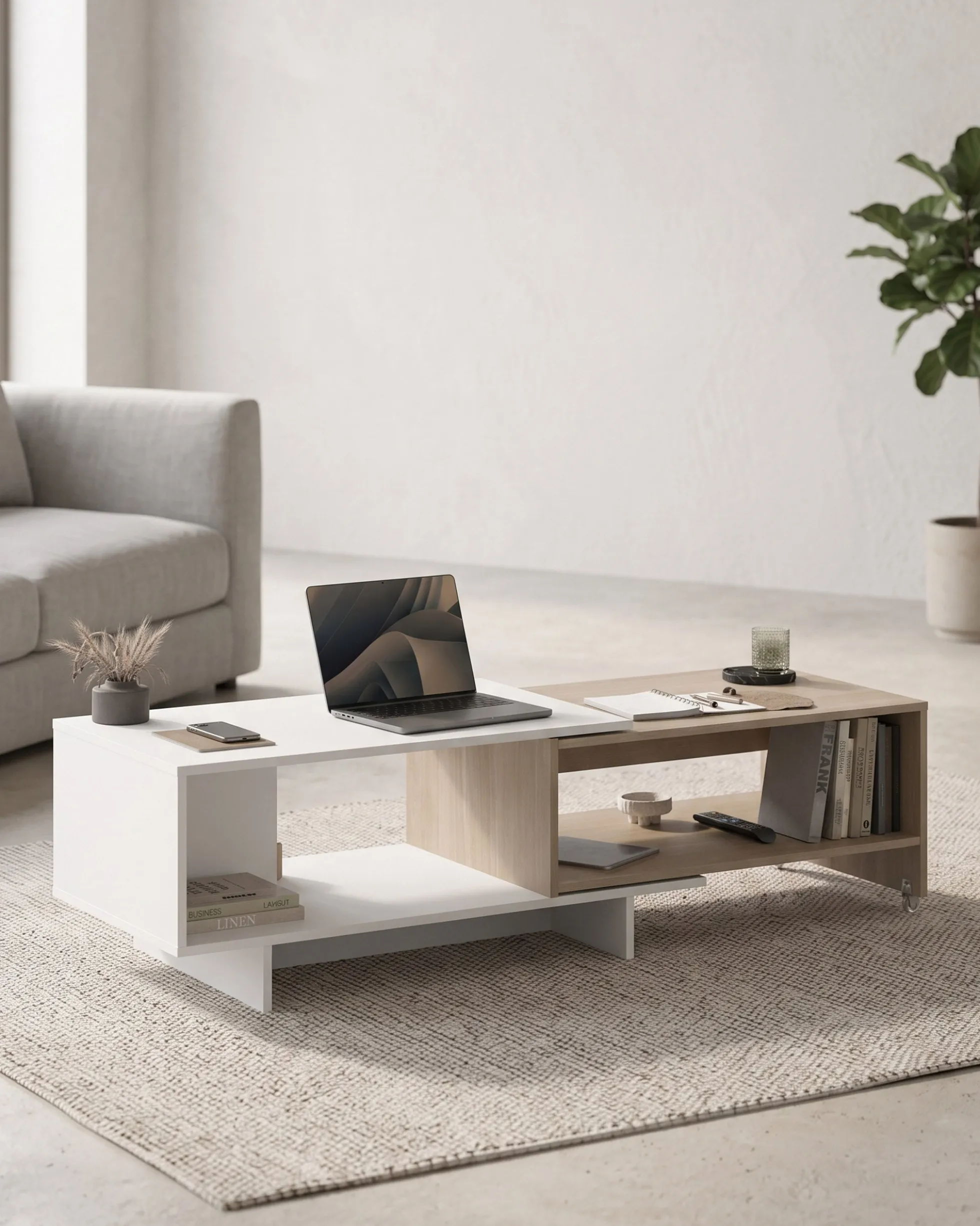 Mesa de centro extensível VIGO (120-160cm)