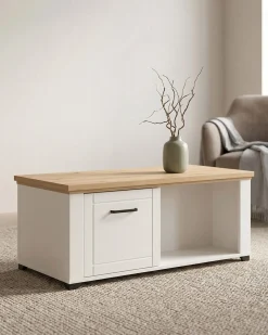 Mesa de centro VALENCIA com 2 portas
