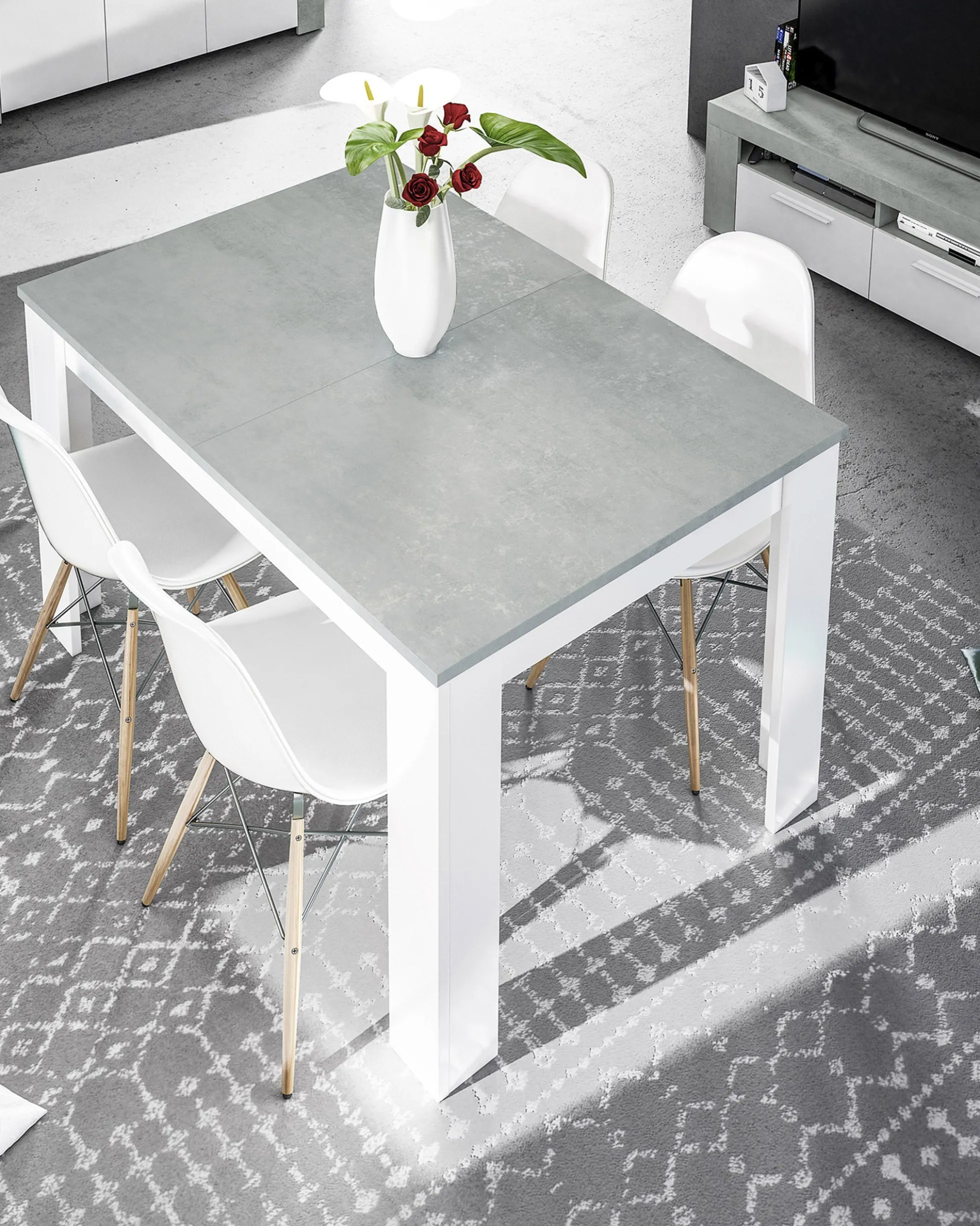 Mesa extensível BARCELONA (140-190 cm)