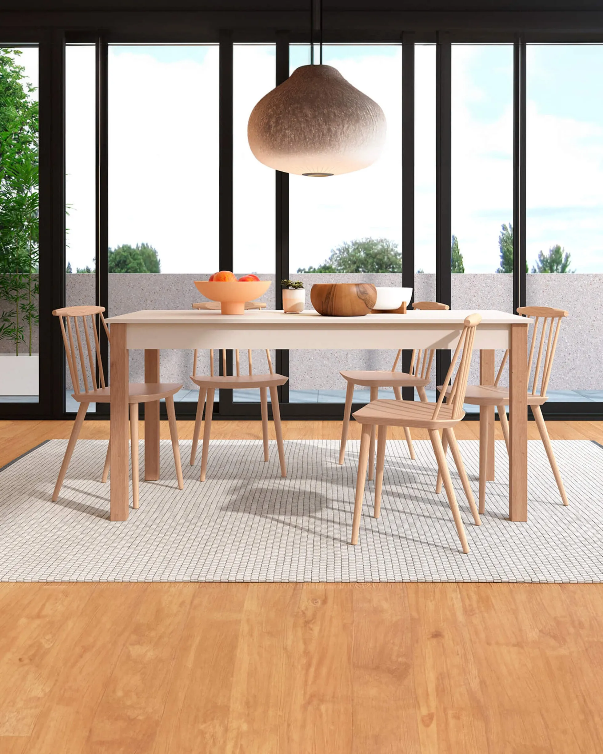 Mesa extensível BELFORT (160-200cm)