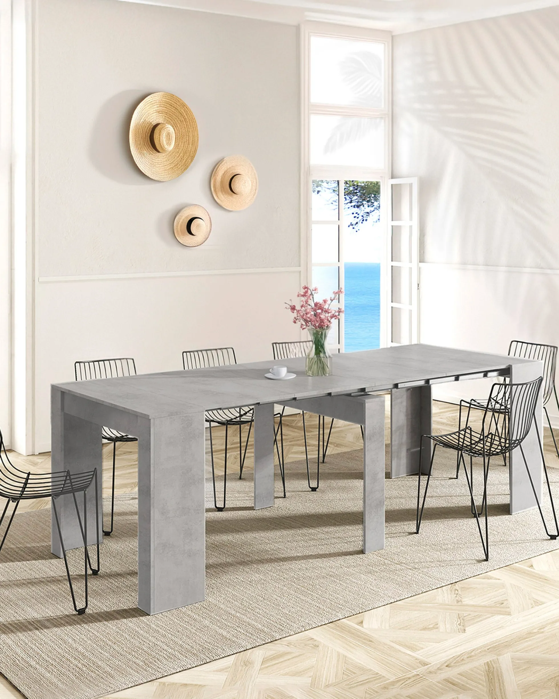 Mesa extensível CATARINA (51-237 cm)