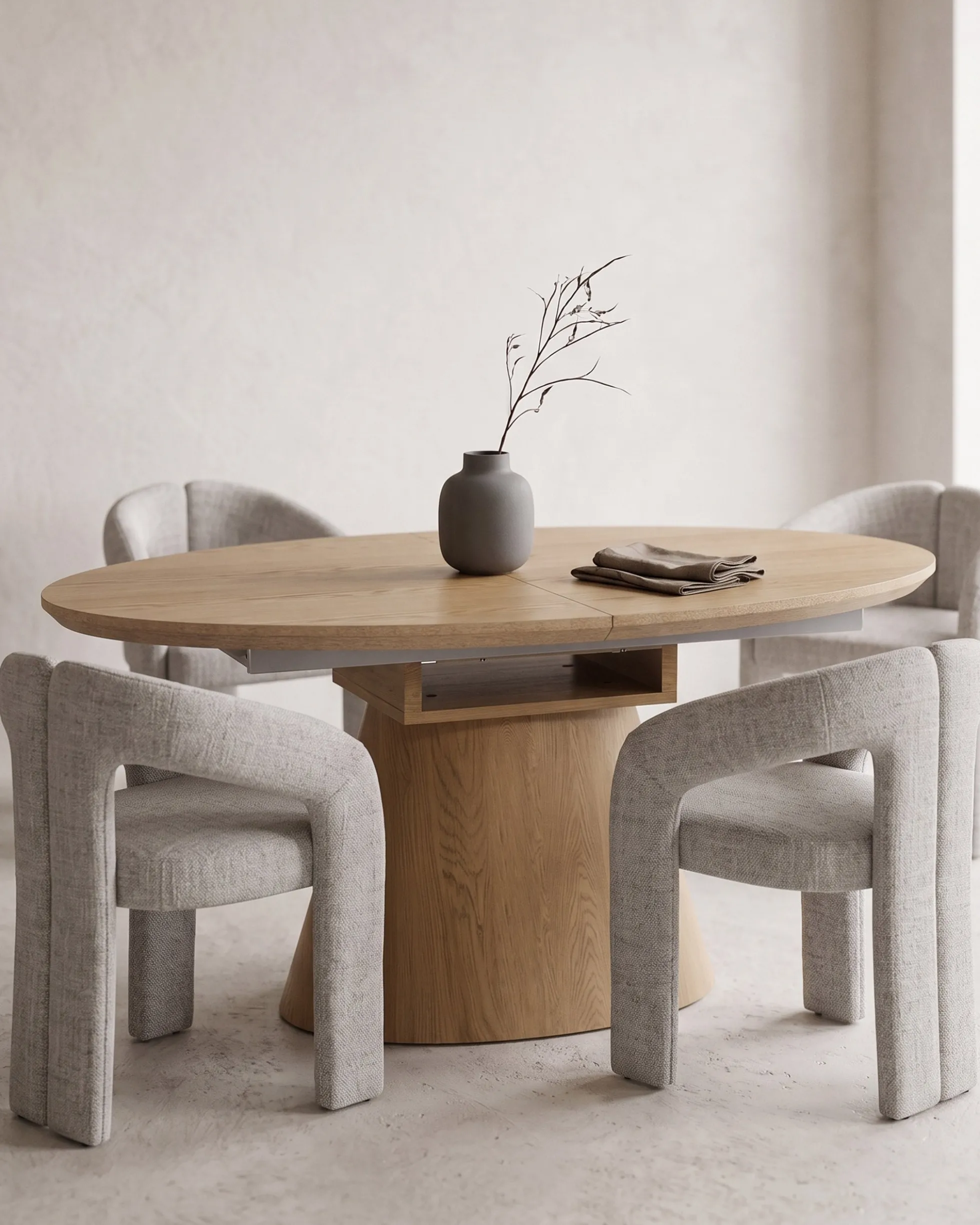 Mesa extensível HIDDEN (160-200cm)