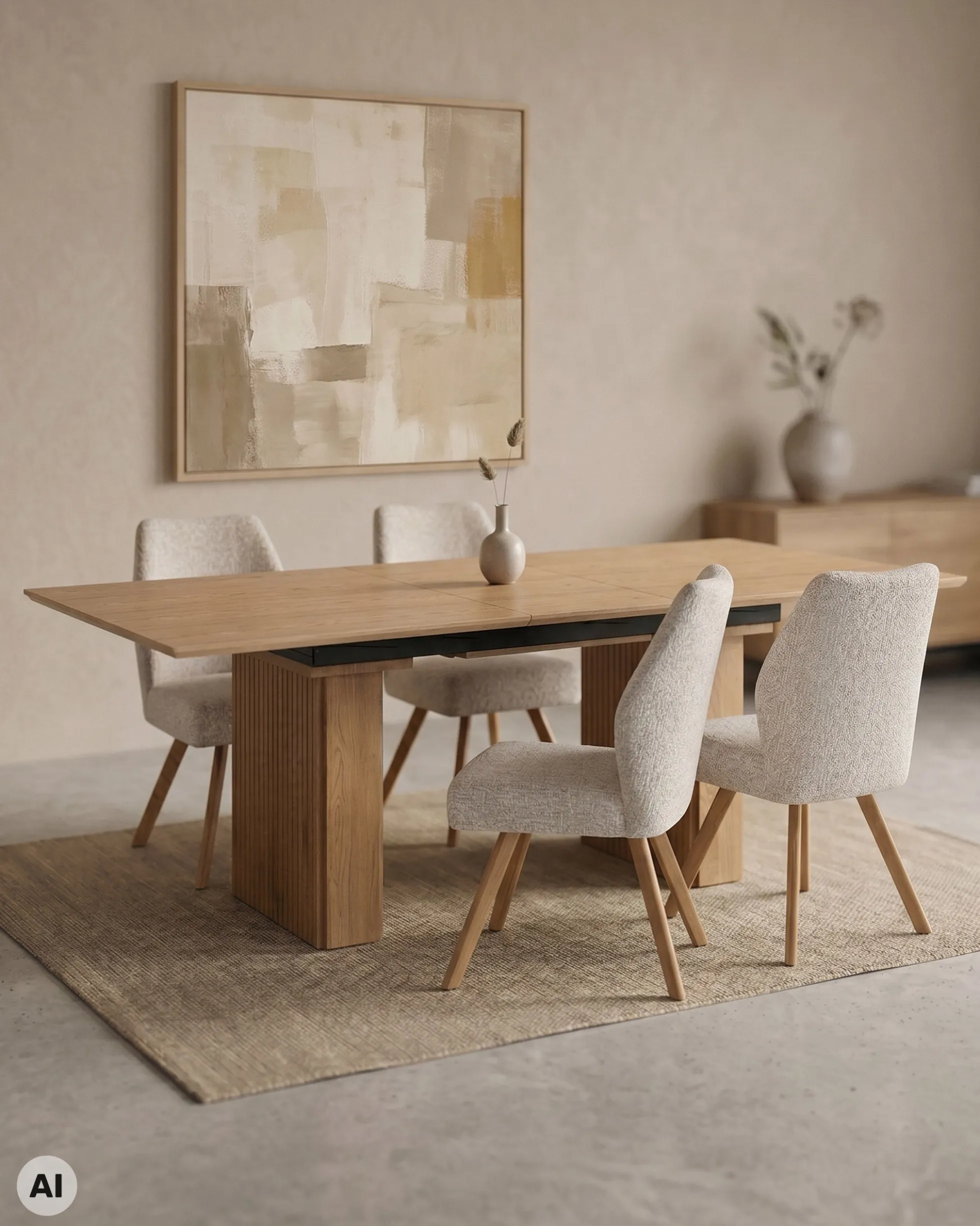 Mesa extensível SQUARE FLEX (160-200cm)