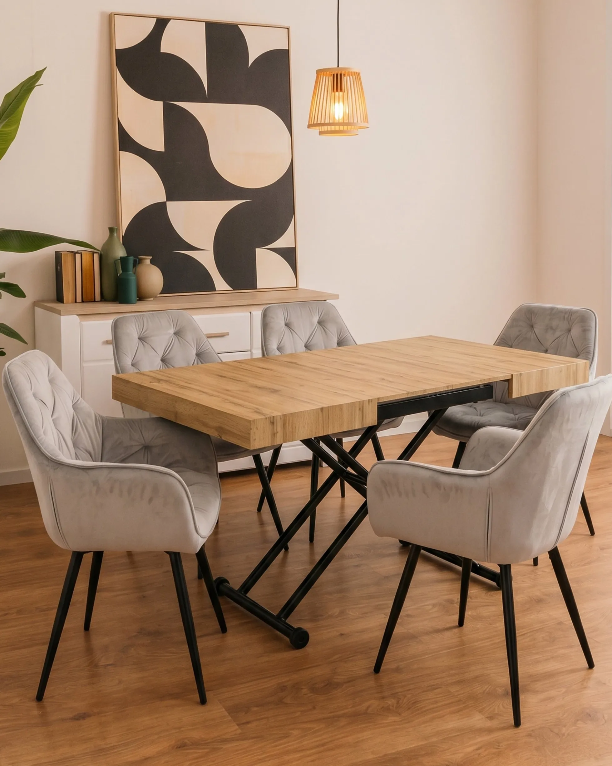 Mesa extensível UP&DOWN (120-220cm)