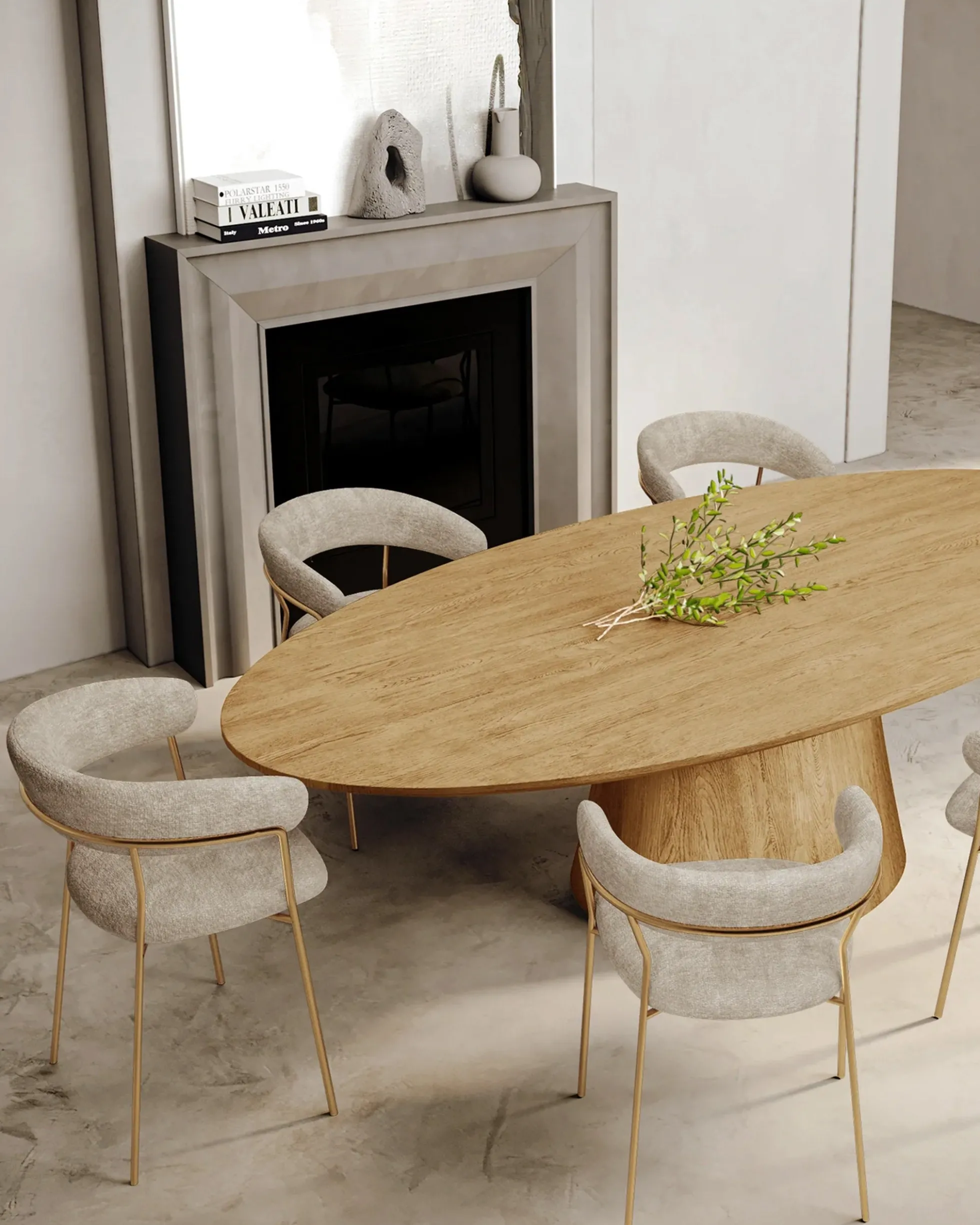 Mesa oval ANATA