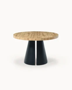 Mesa redonda extensível CHIARA (120-240cm)