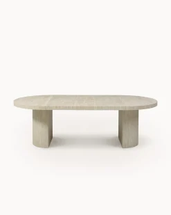Mesa redonda extensível MARTINA (120-240cm)