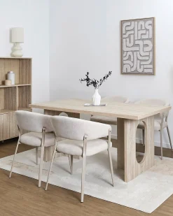 Mesa retangular PIETRA