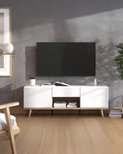 Móvel TV CAMPLI com 2 portas e 1 gaveta