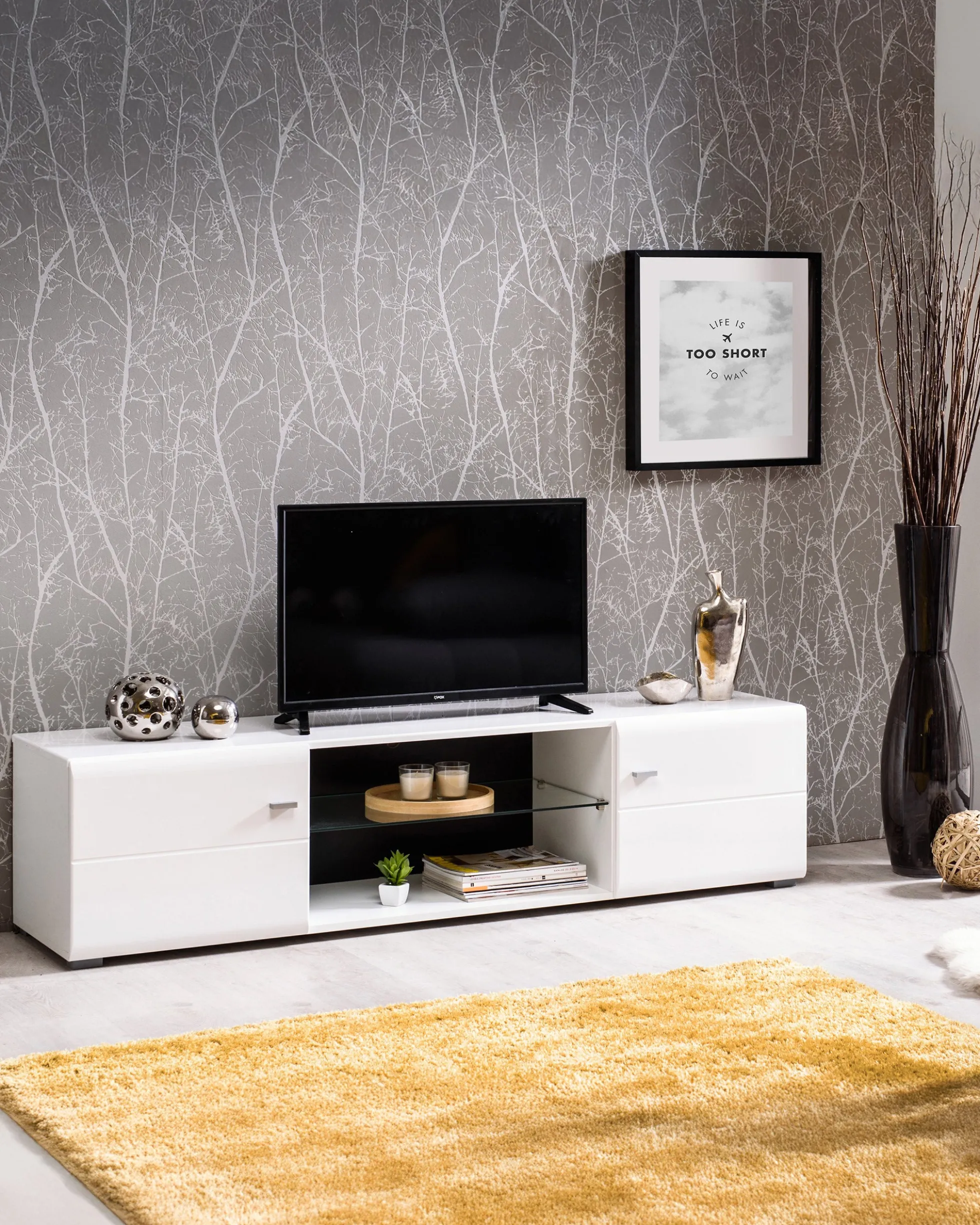 Móvel TV REX com 2 portas