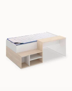 Pack cama alta ERICK + colchão SPRING ROLLER