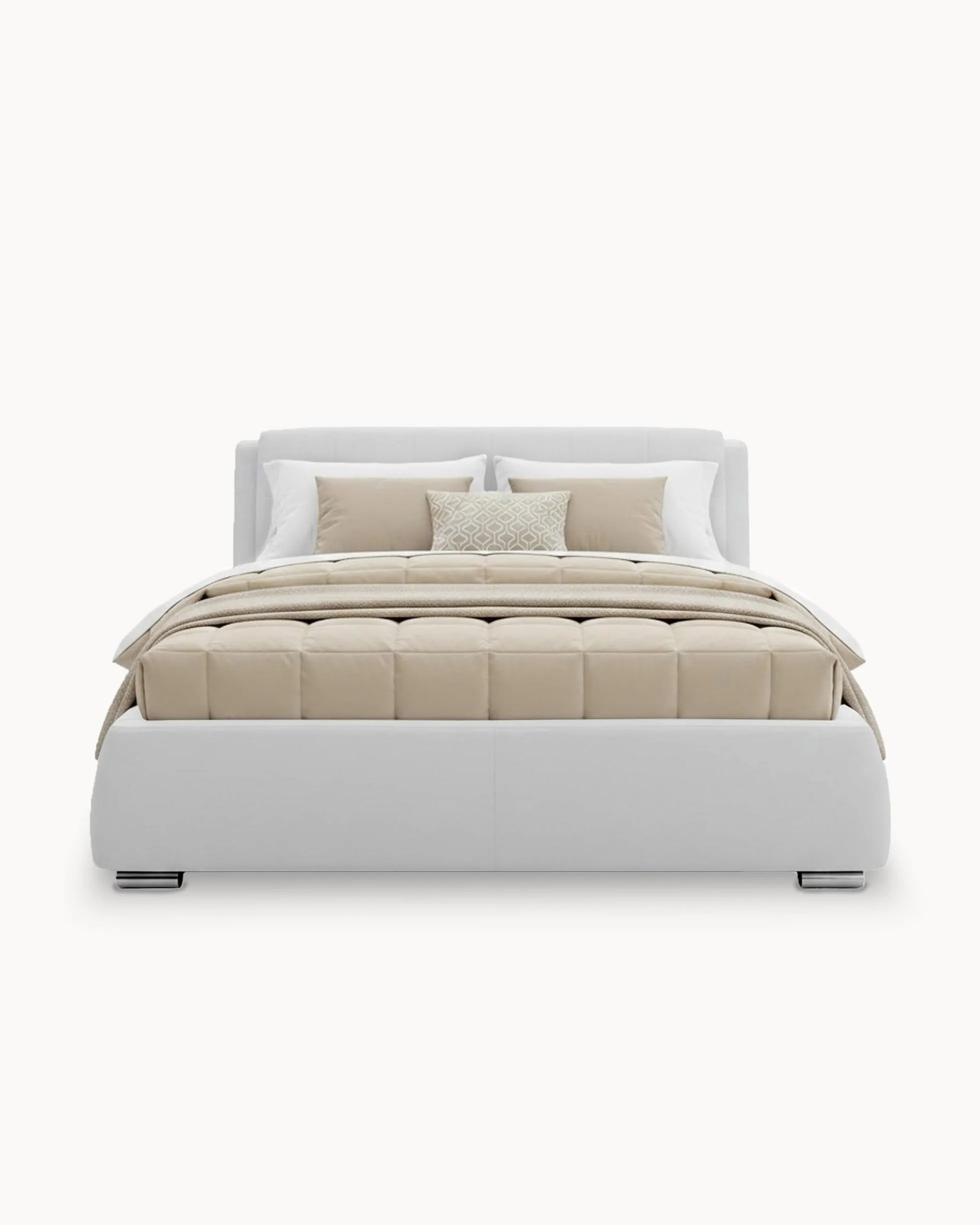 Pack cama de casal ANTONIO + Colchão HOMYSLEEP PALACIO COOLER