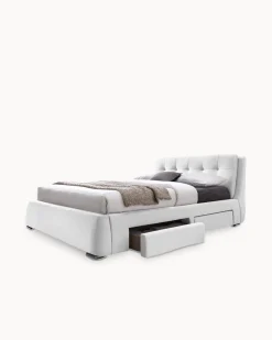 Pack cama de casal ANTONIO + Colchão HOMYSLEEP PALACIO COOLER