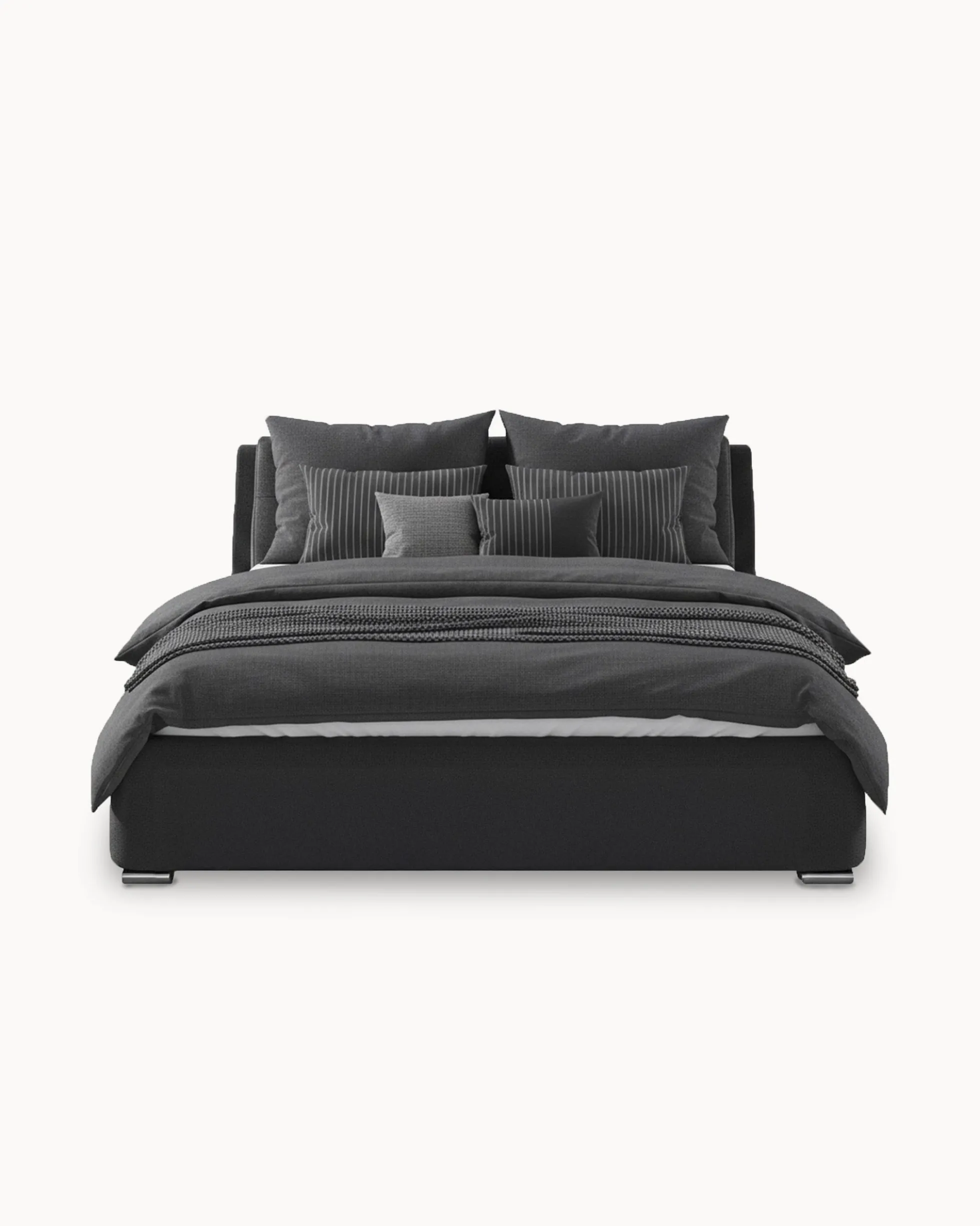 Pack cama de casal ANTONIO + Colchão HOMYSLEEP PALACIO COOLER