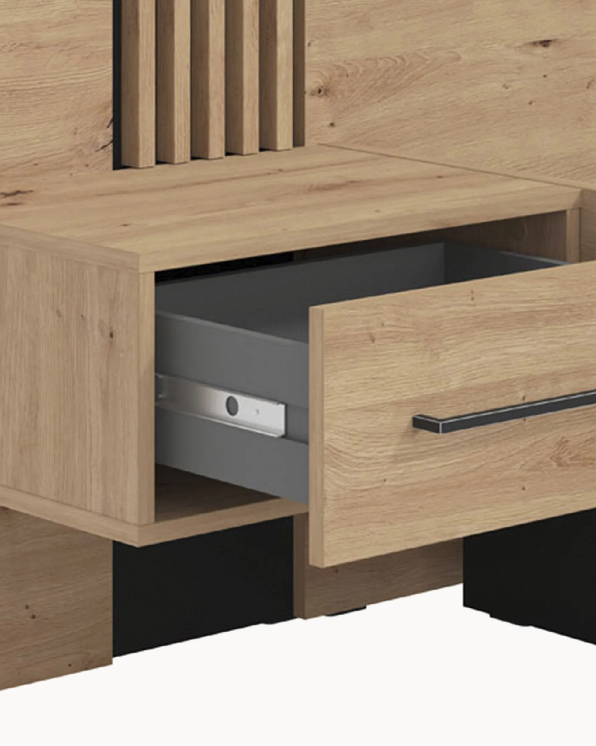 Pack cama de casal ASCALON + Colchão HOMYSLEEP PALACIO COOLER