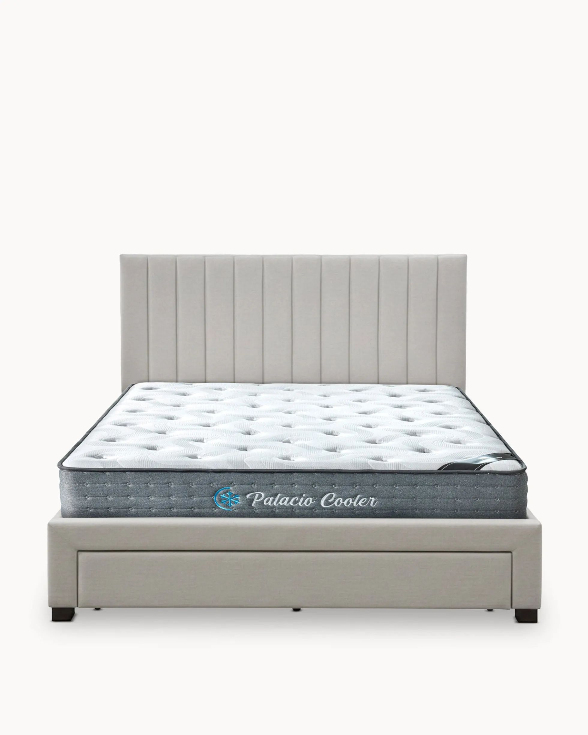Pack cama de casal BELLA + Colchão HOMYSLEEP PALACIO COOLER