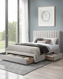 Pack cama de casal BELLA + Colchão HOMYSLEEP PALACIO COOLER