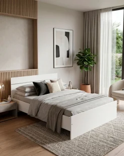 Pack cama de casal CODA + colchão SPRING ROLLER