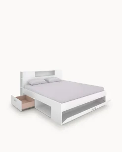 Pack cama de casal COLOMBO + colchão SPRING ROLLER